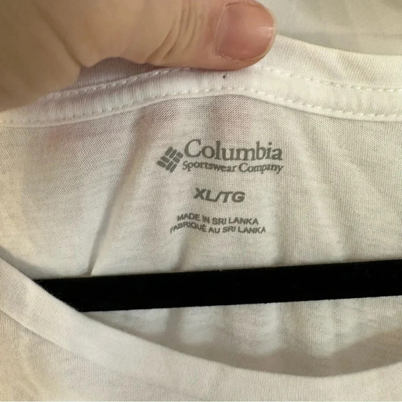 Columbia American Flag Patriotic T-Shirt Sz XL GUC - Picture 4 of 8